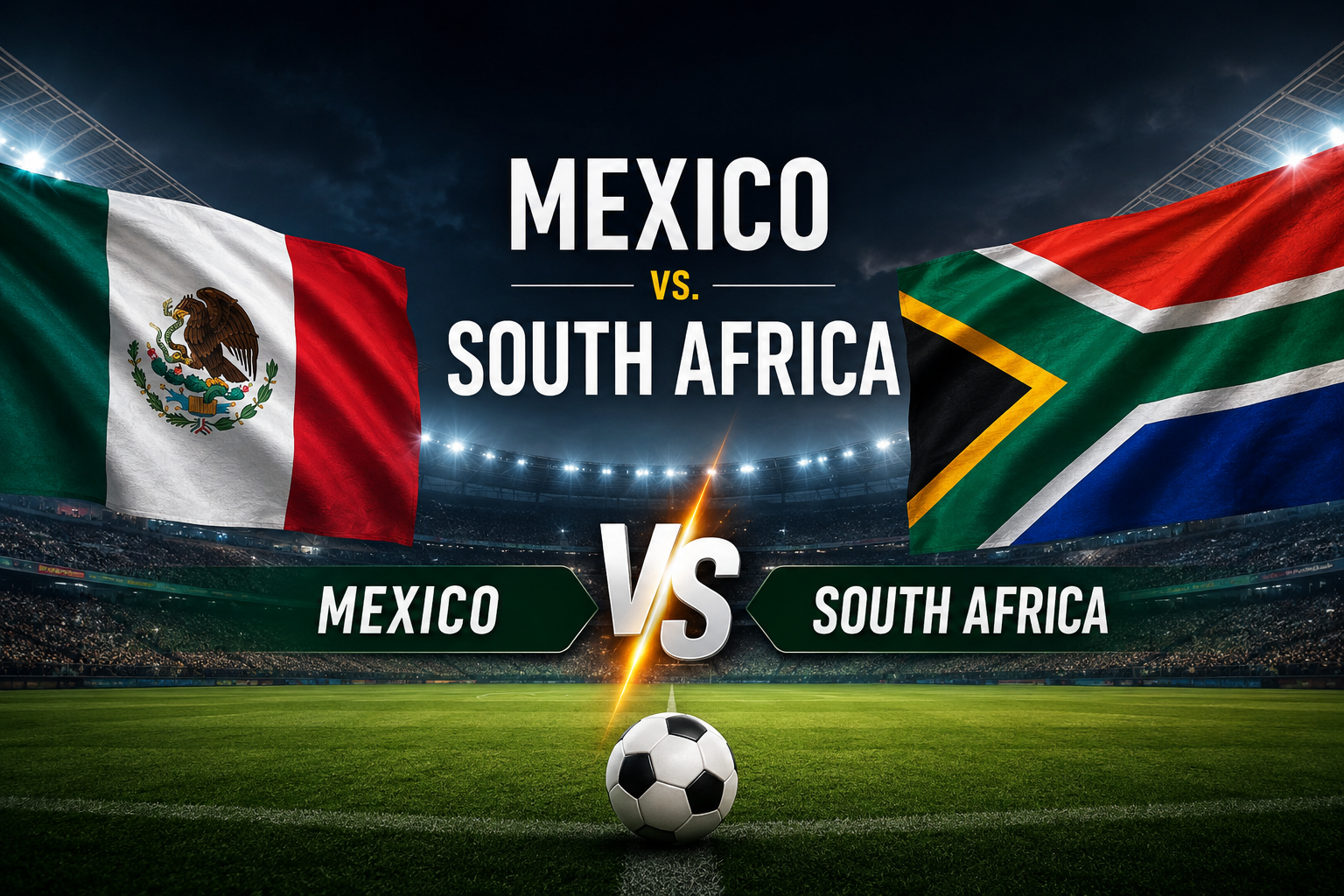 Mexico vs. South Africa Live Stream